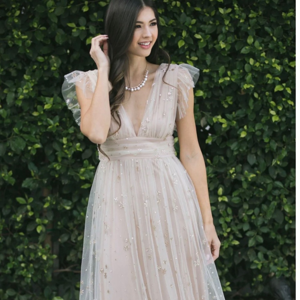 Gorgeous tulle maxi dress
